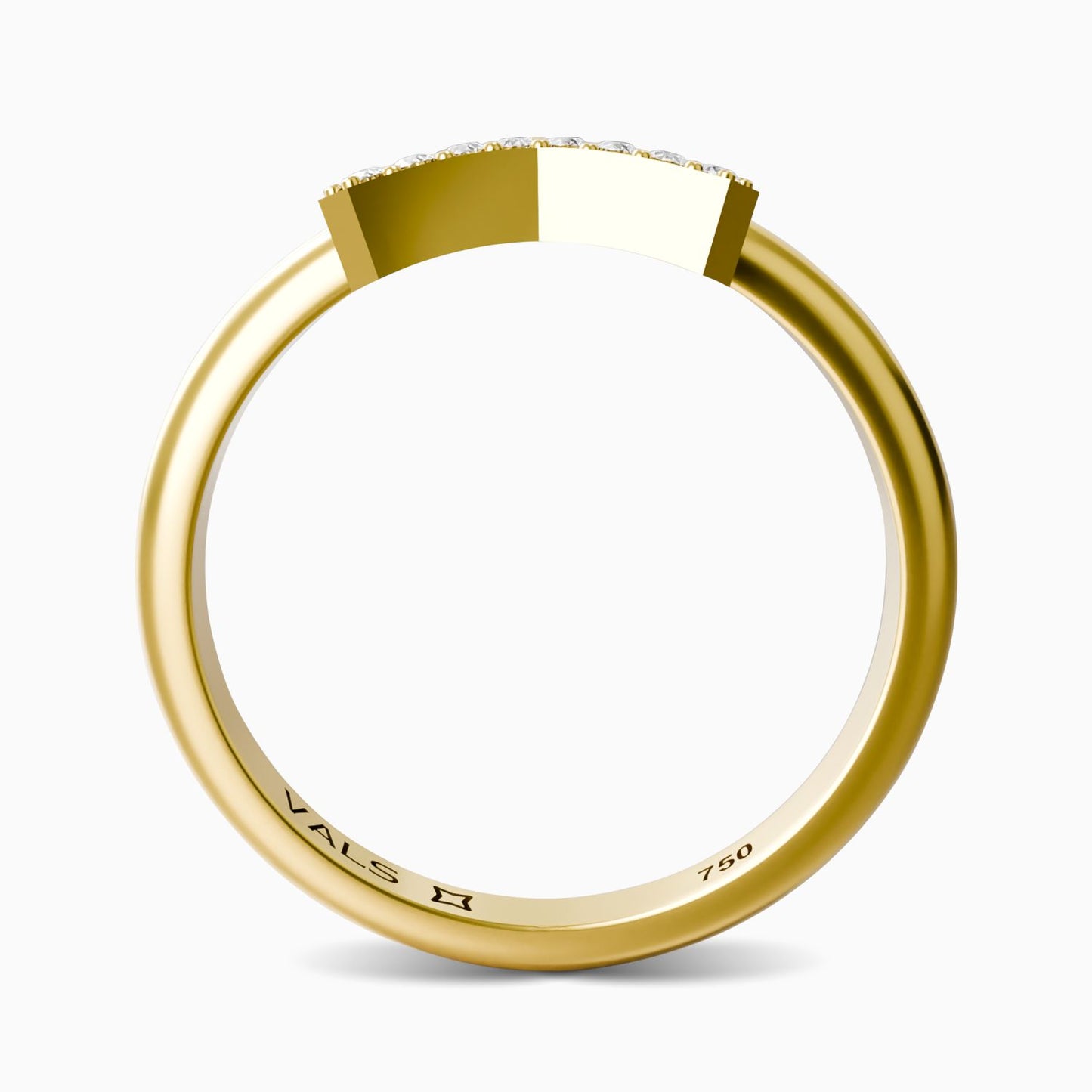 Vals Icon Pave Ring