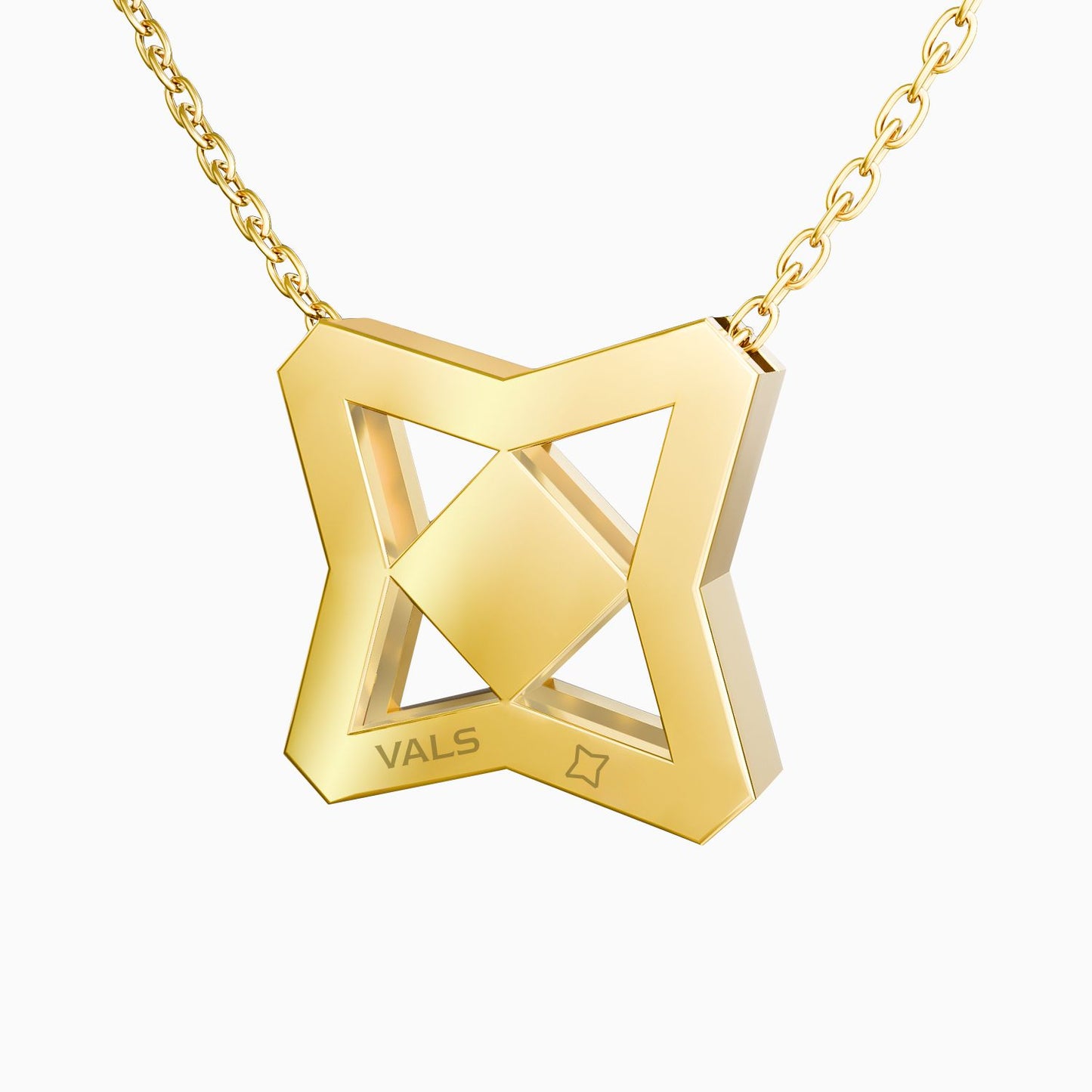 Vals Icon Pave Necklace