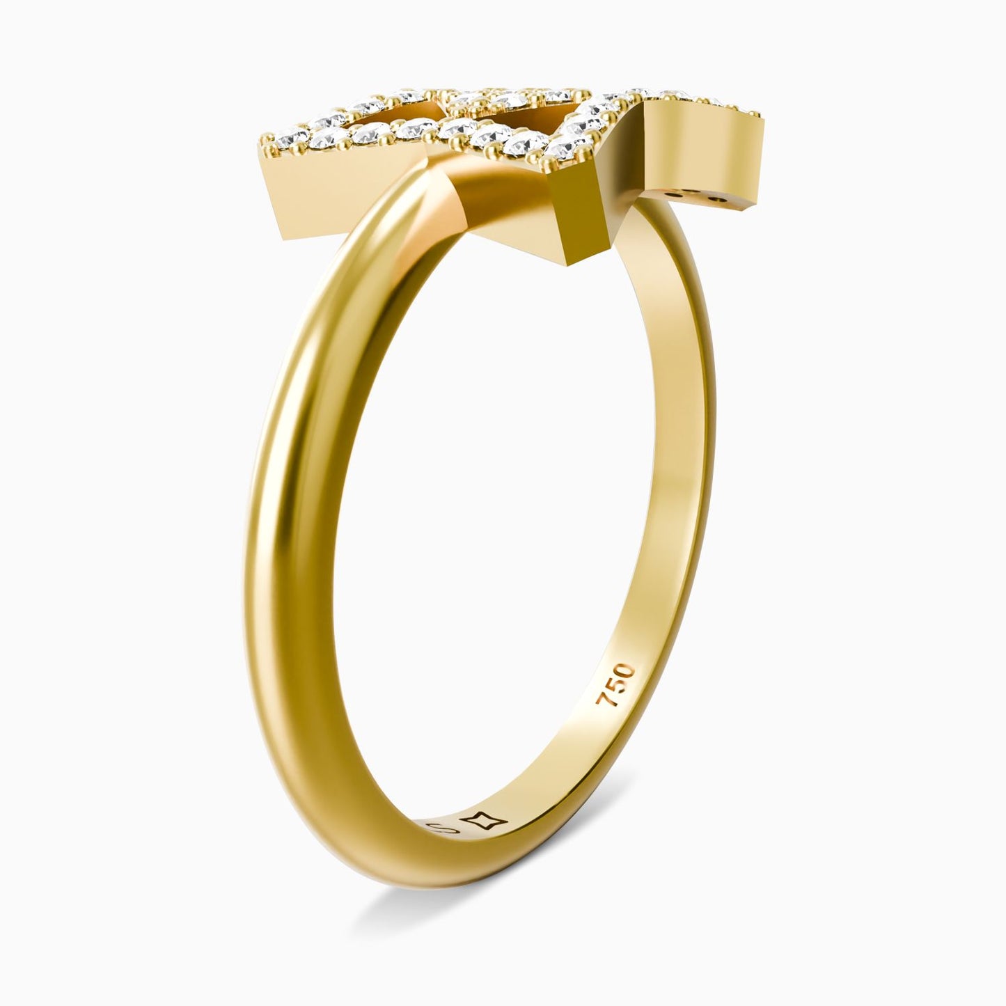 Vals Icon Pave Ring