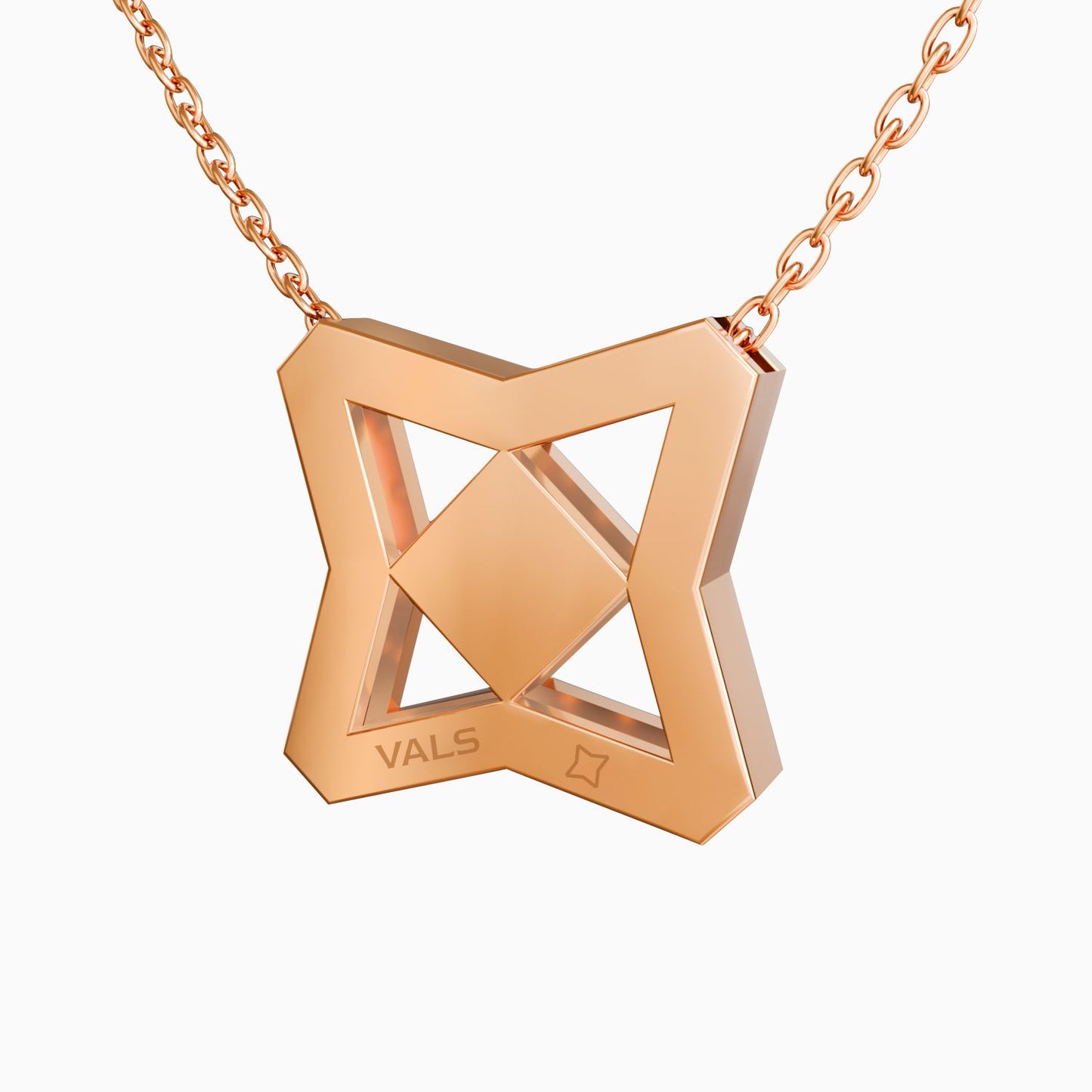 Vals Icon Pave Necklace