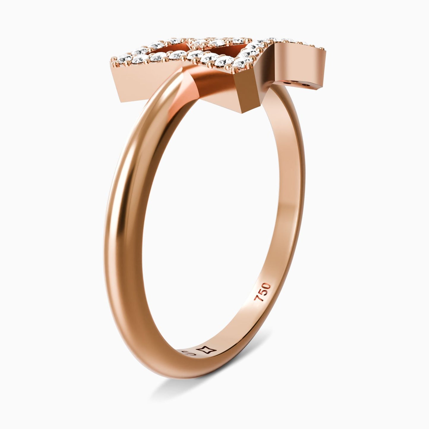 Vals Icon Pave Ring