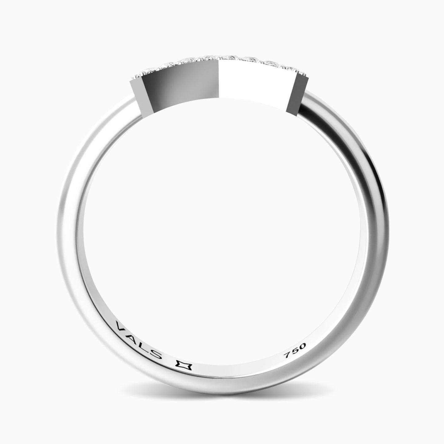 Vals Icon Pave Ring