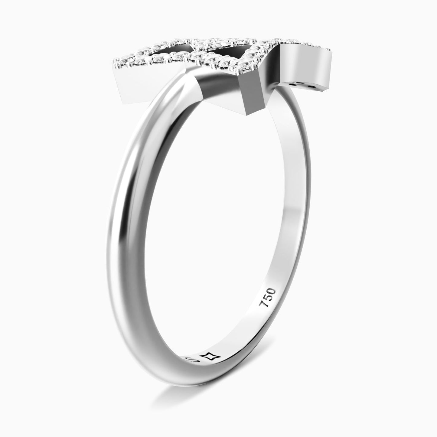 Vals Icon Pave Ring