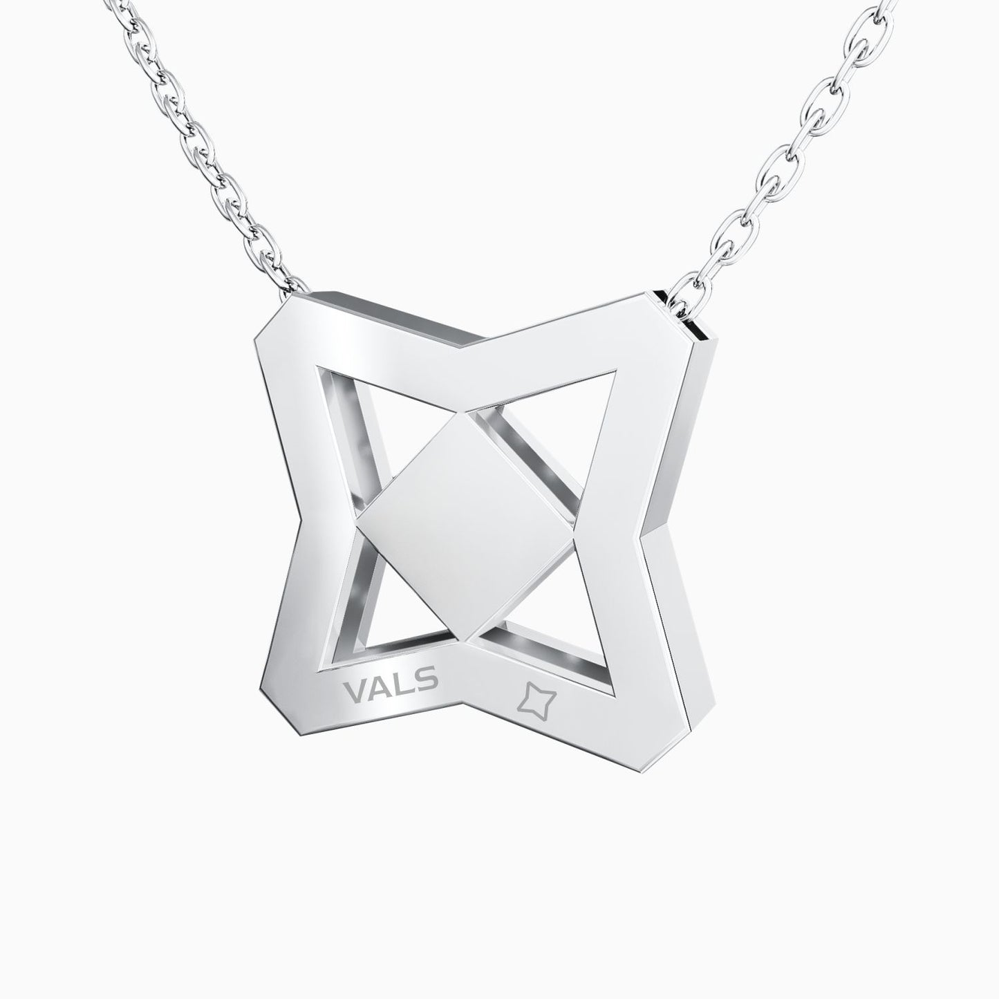 Vals Icon Pave Necklace
