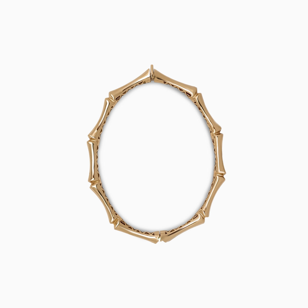 Kemik Tasarımlı Altın Bileklik