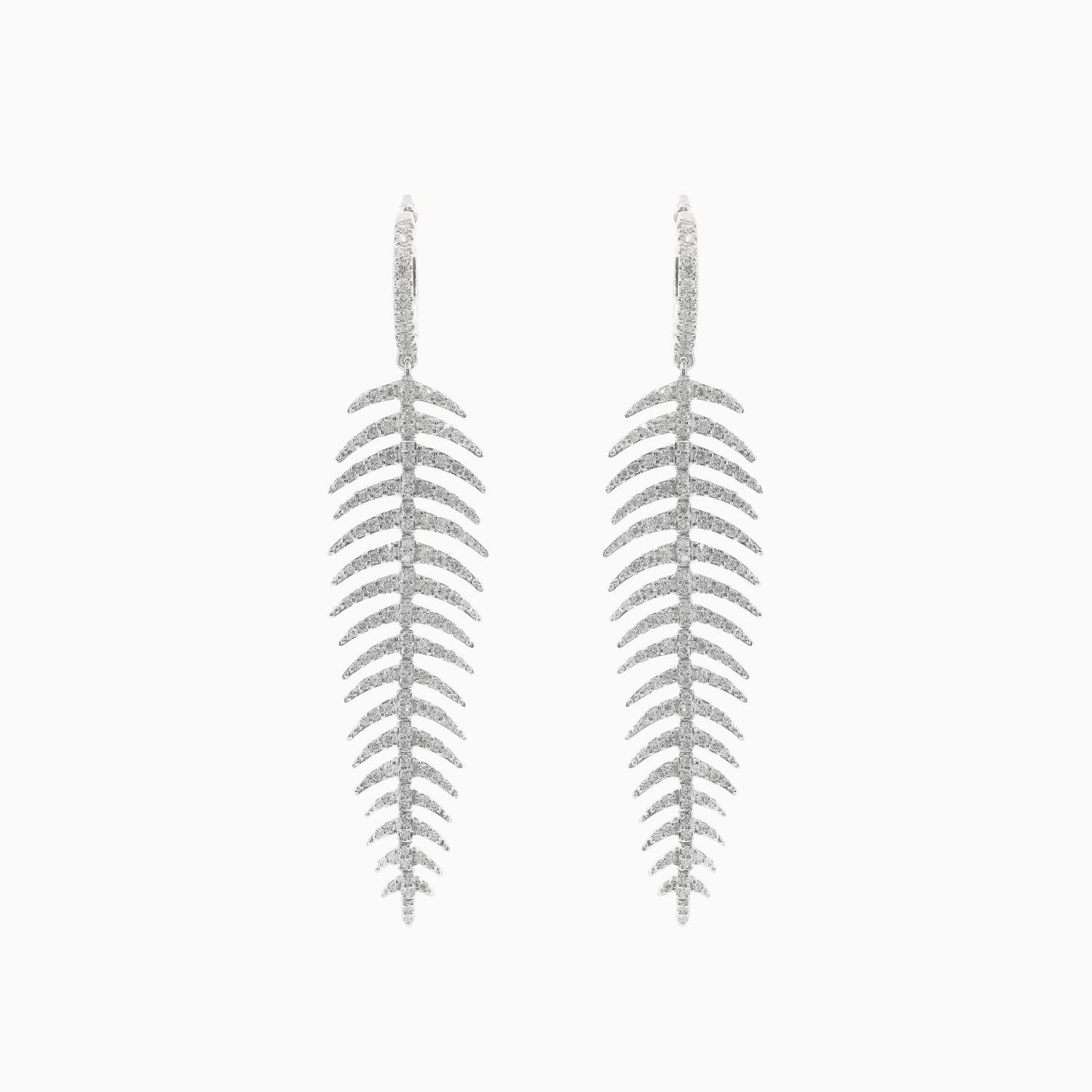 Aurora Cascade Pırlanta Küpe