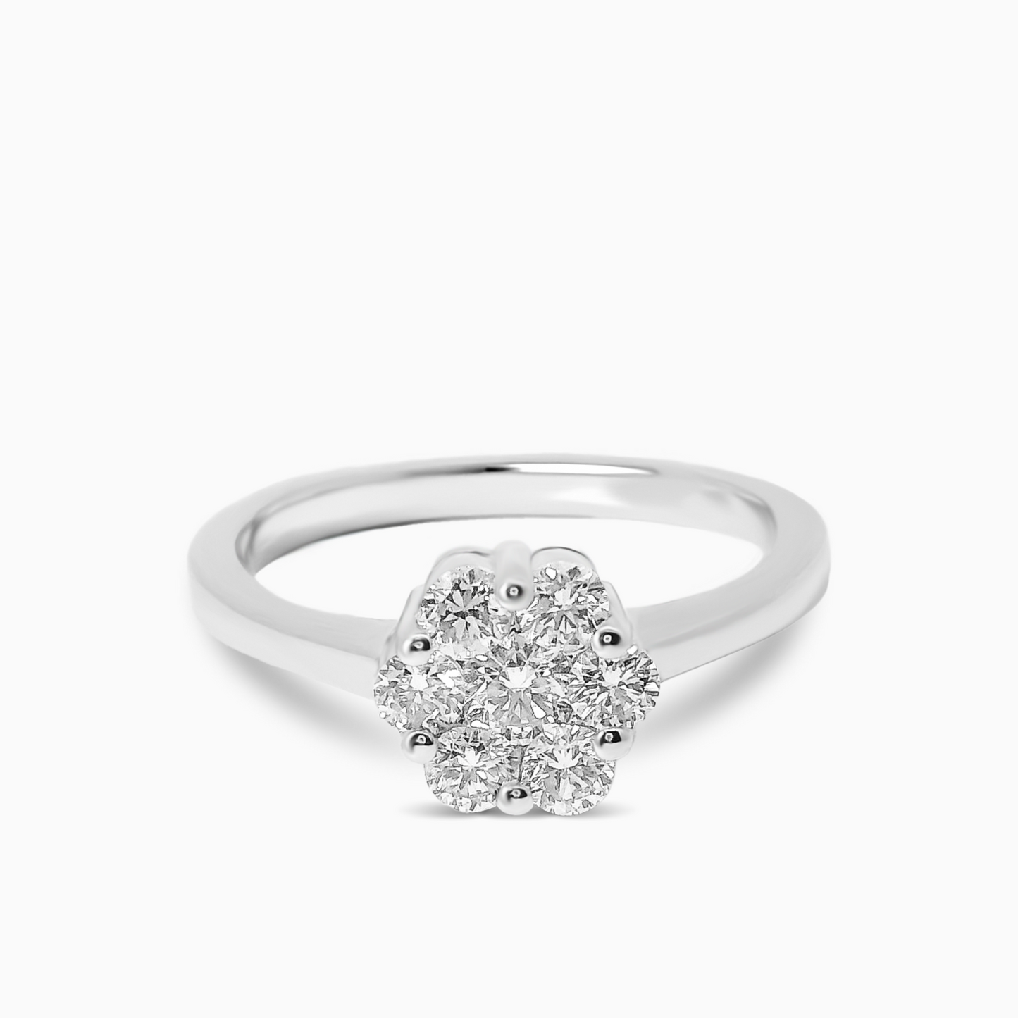 Camellia Diamond Ring