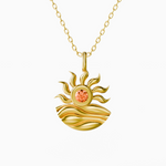 Golden Wave Necklace