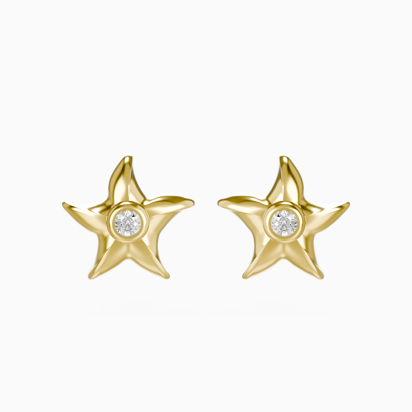 Shinning Starfish Earrings