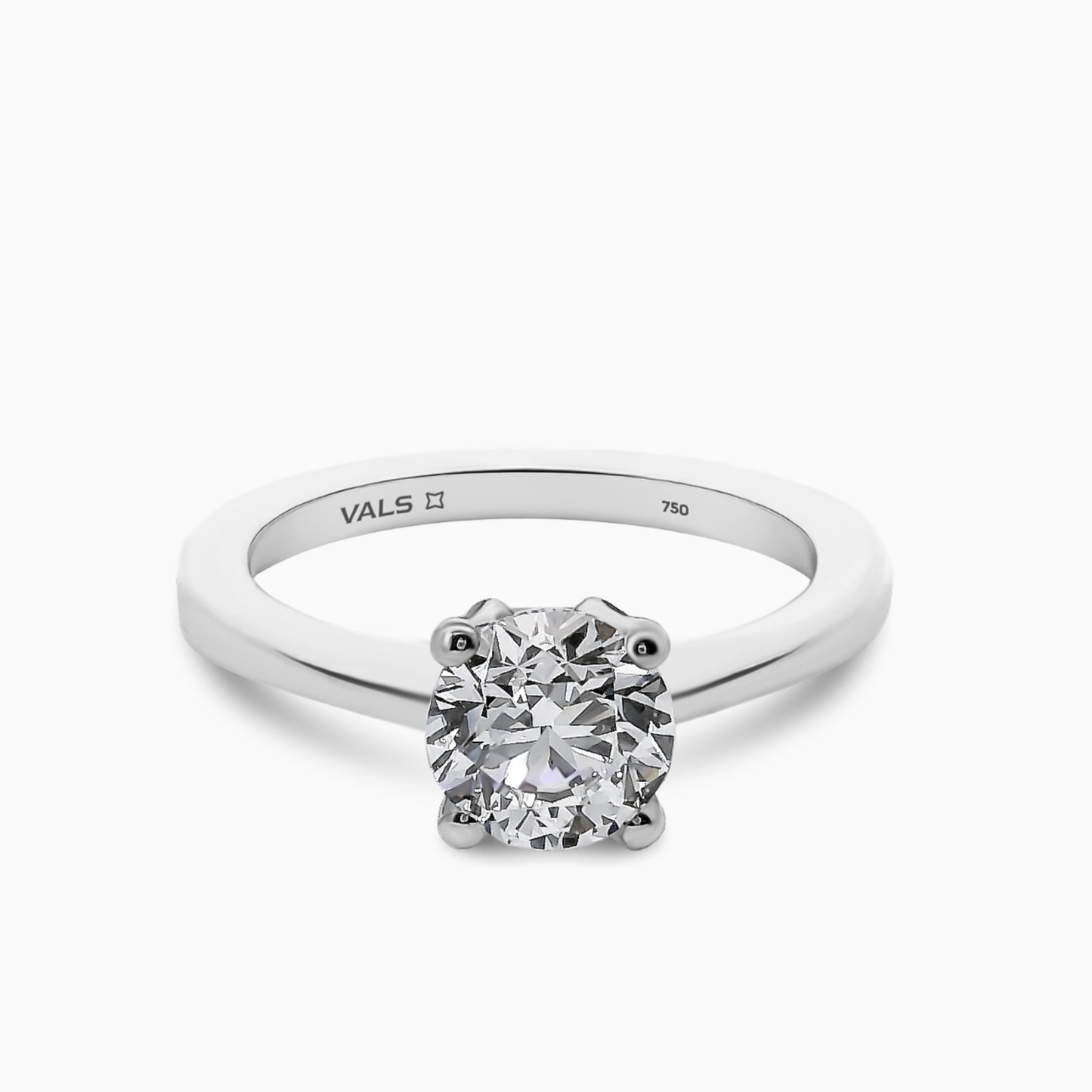 1.00ct H Color Diamond Engagement Ring