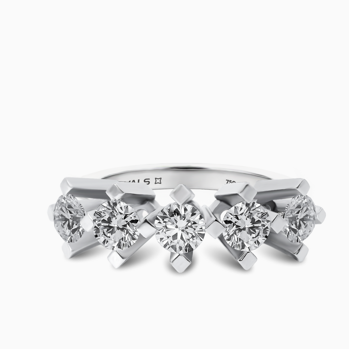 1.51ct 5-Stone Diamond Ring