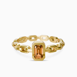 Orange Breeze Ring