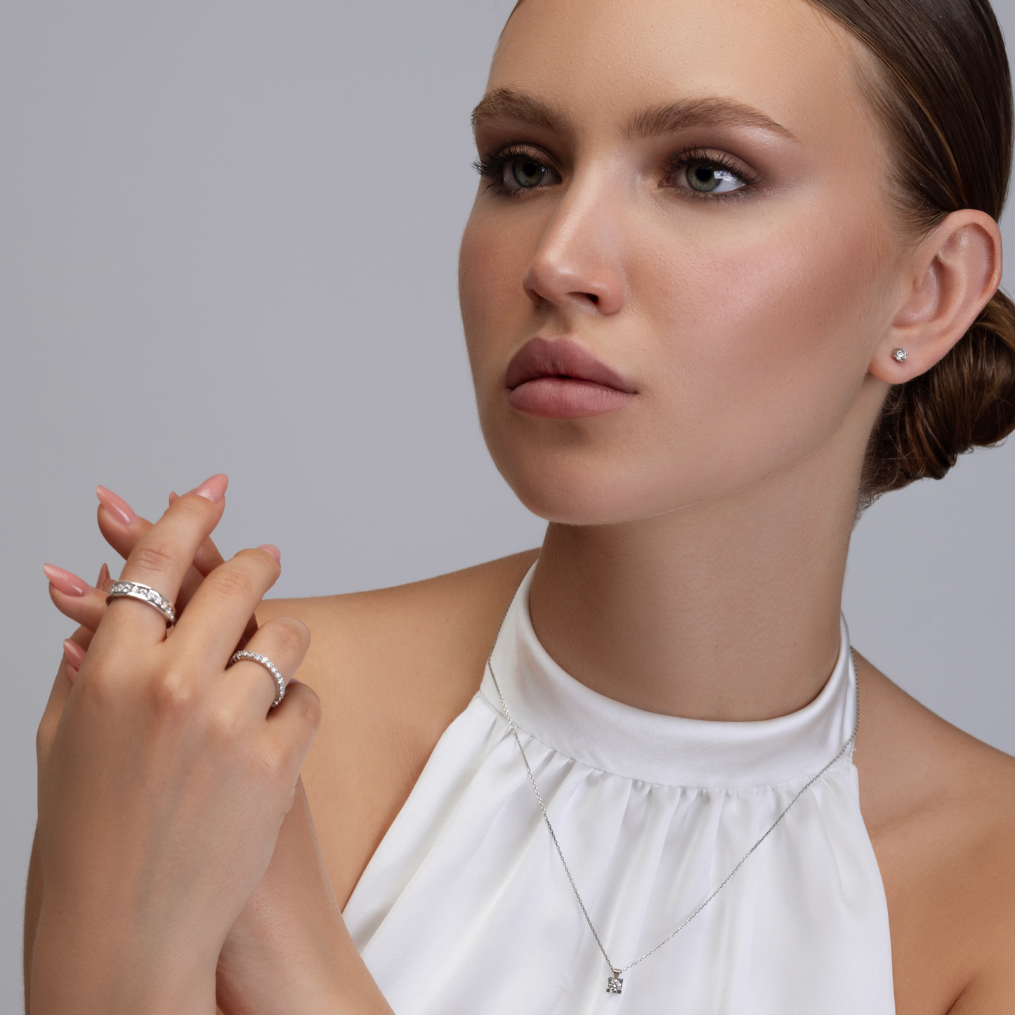 0.21ct Diamond Solitaire Necklace