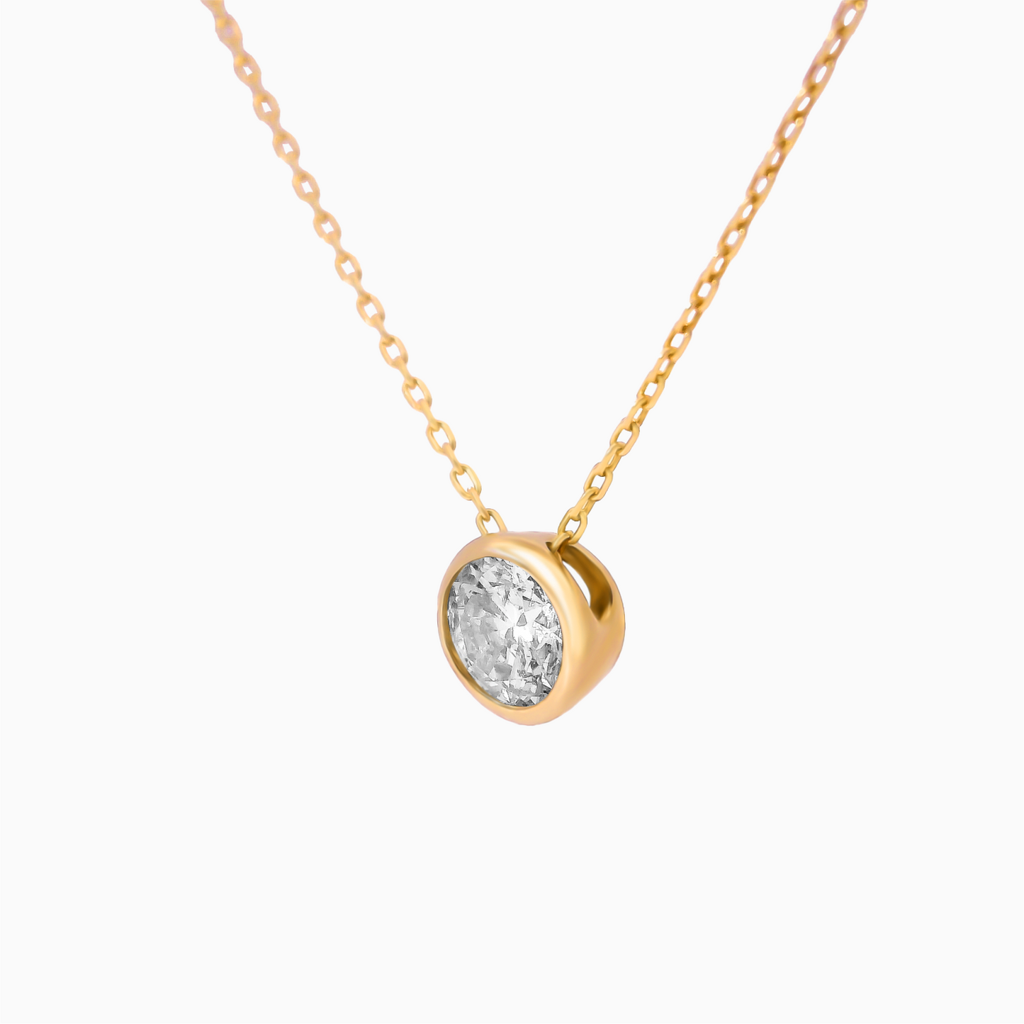 0.31ct Diamond Solitaire Necklace