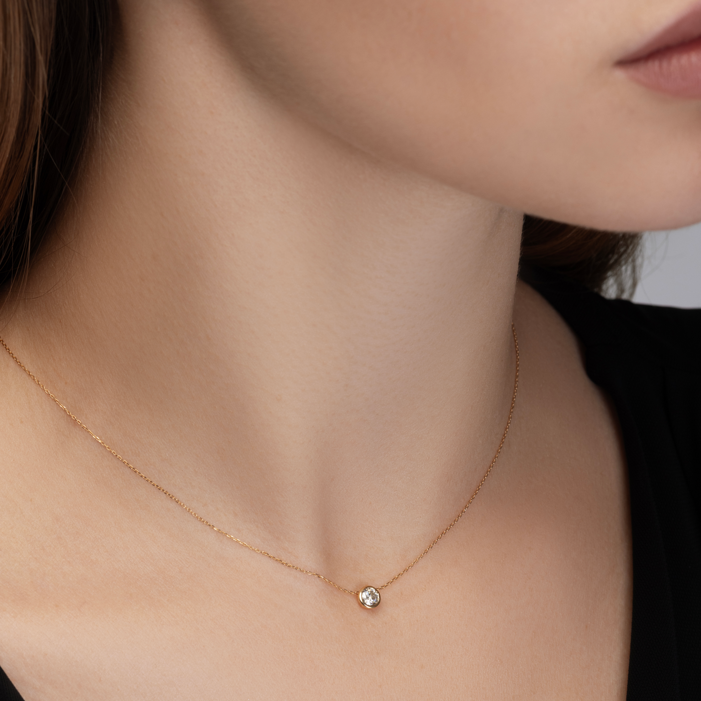 0.31ct Diamond Solitaire Necklace
