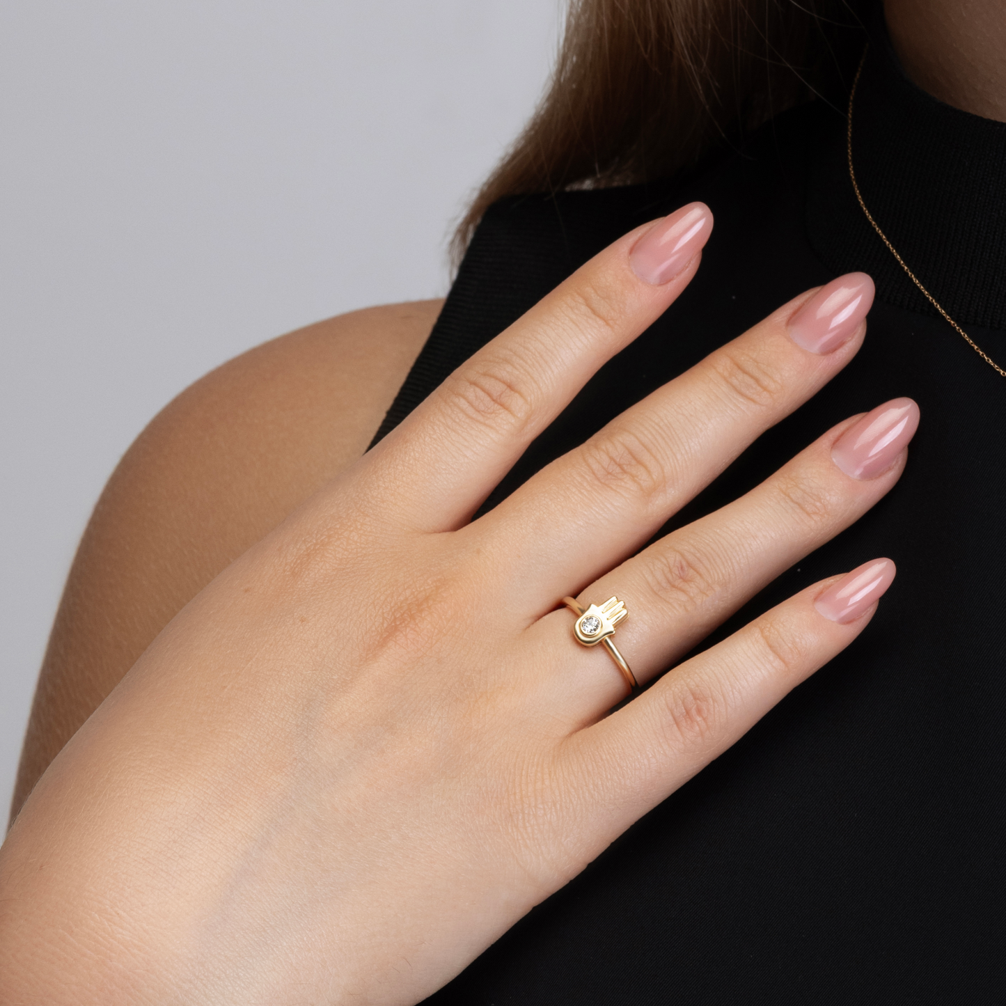 Hamsa Hand Ring