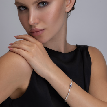 0.47 Karat Safir Bileklik