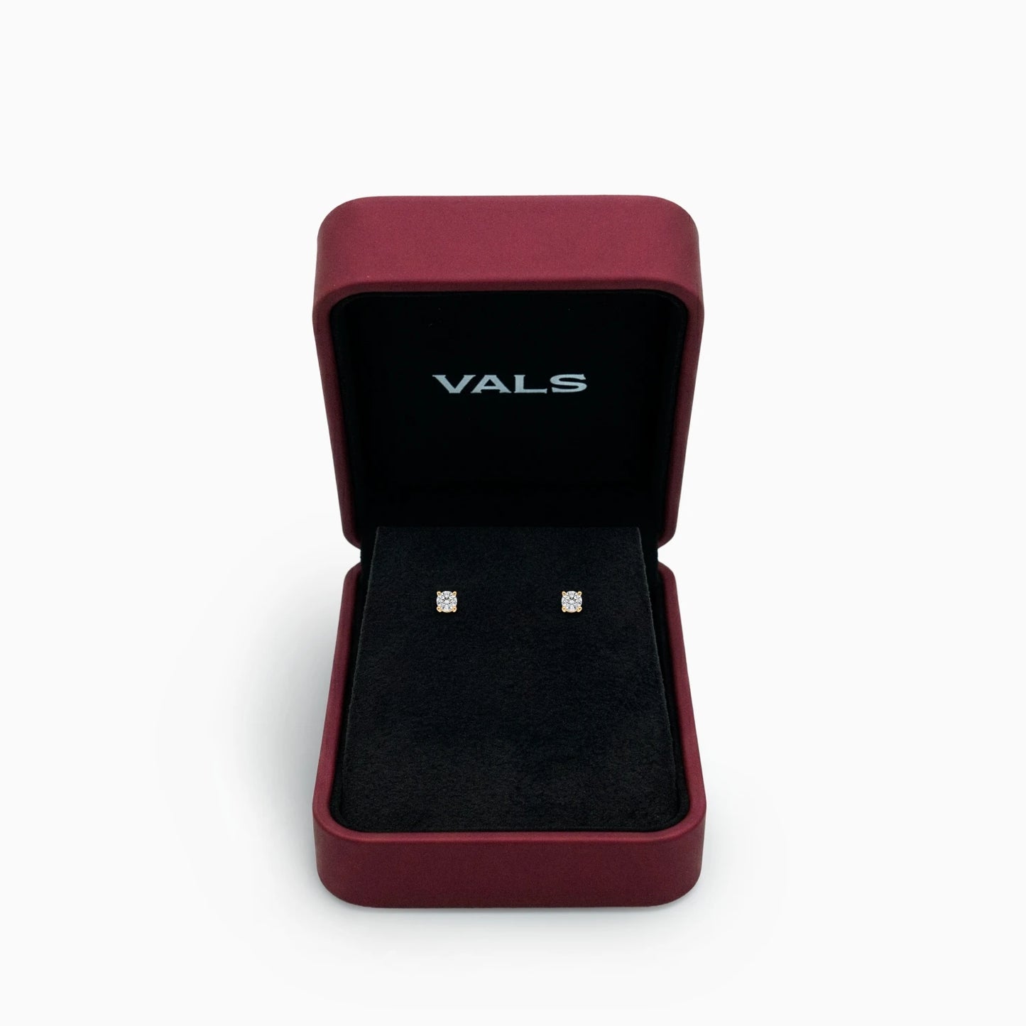 0.20 Karat Pırlanta Tektaş Küpe