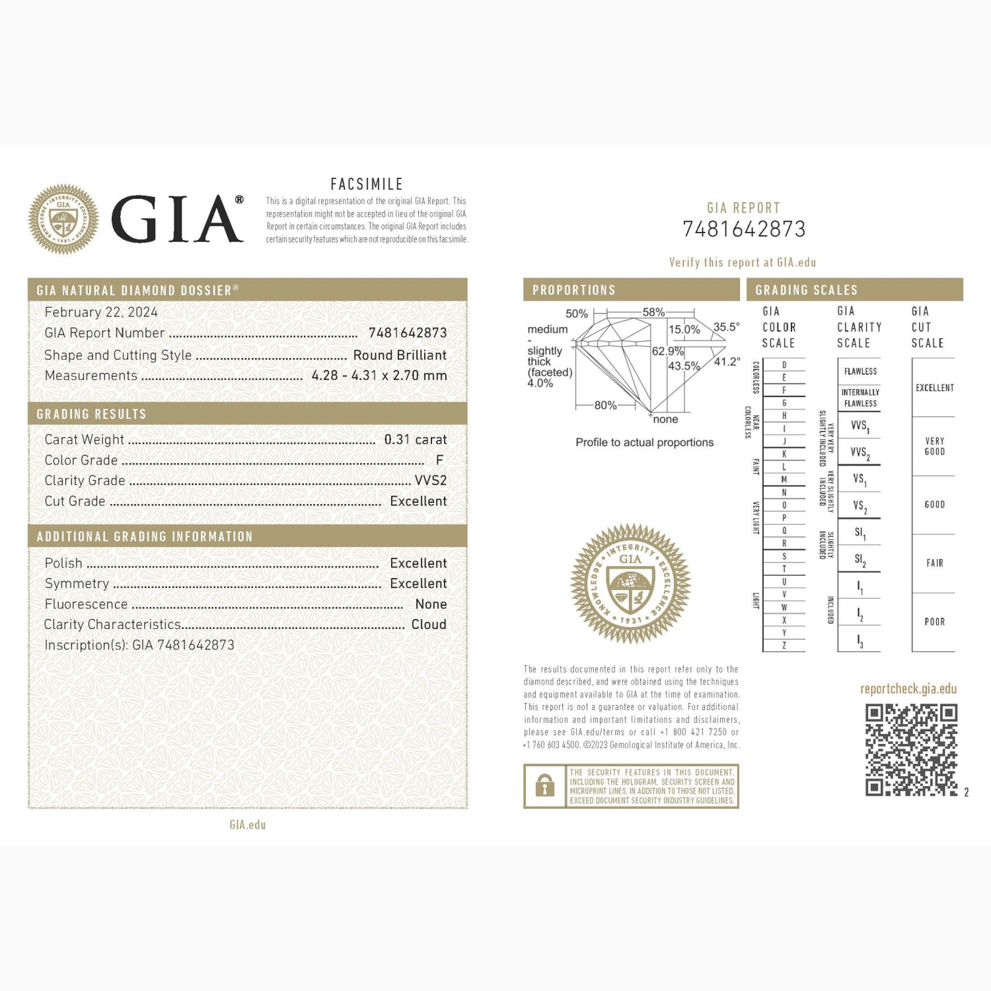 1.51ct 5-Stone Diamond Ring