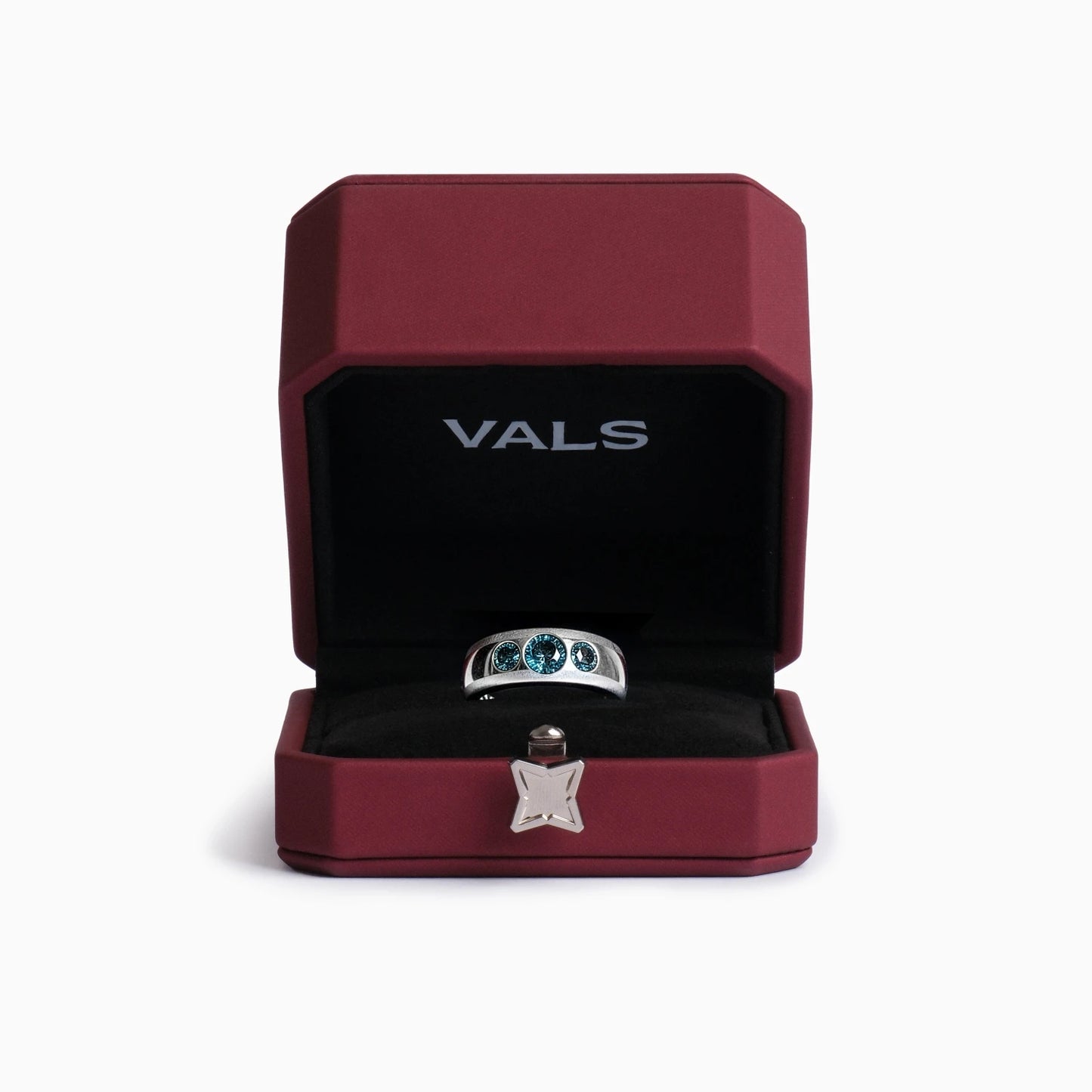 Blue Diamond Men's Ring