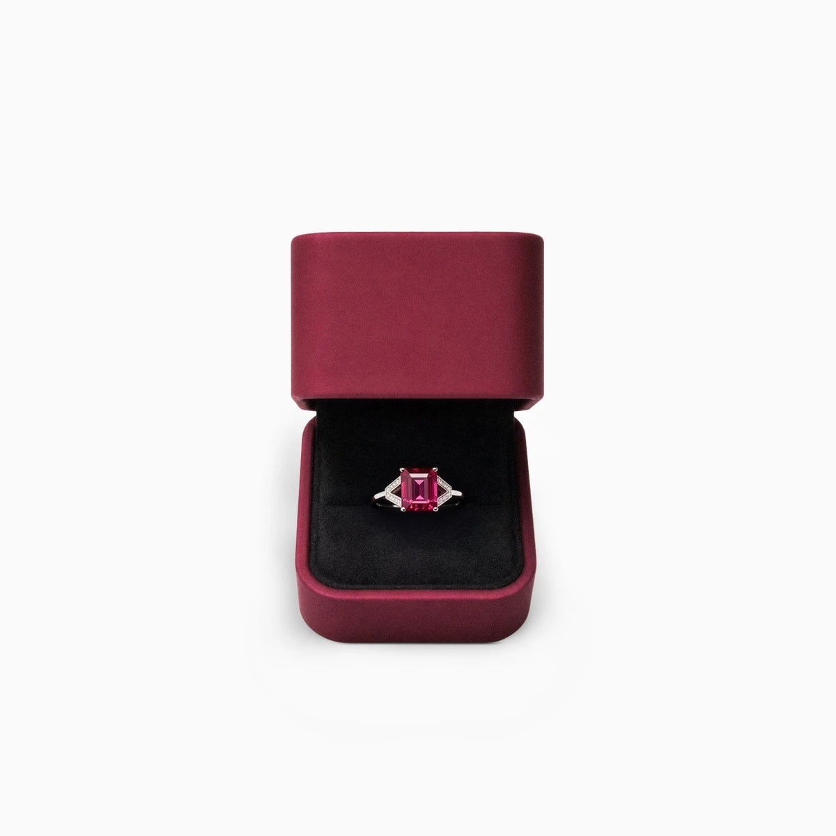 2.00 Carat Rubellite Ring