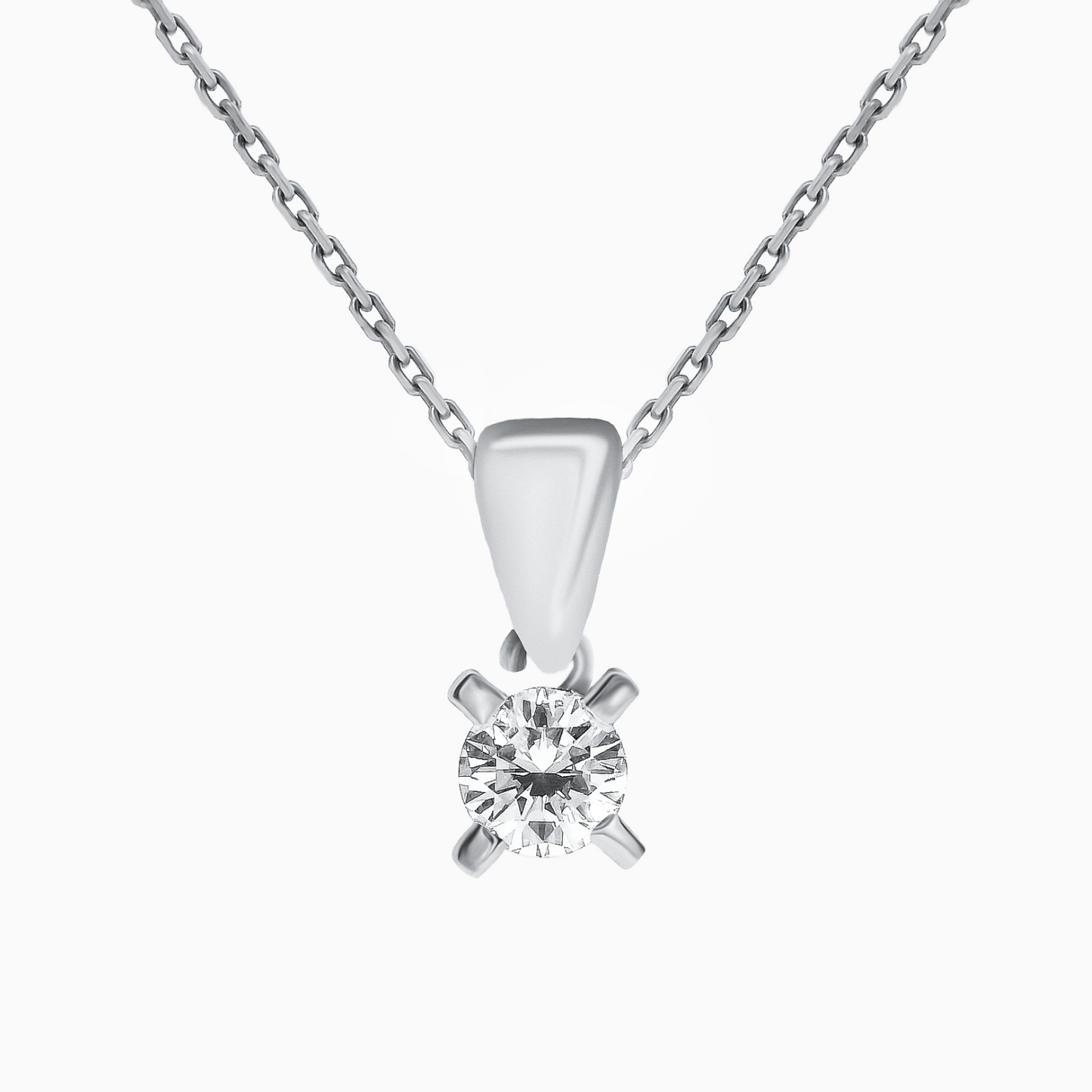0.18ct Diamond Solitaire Necklace