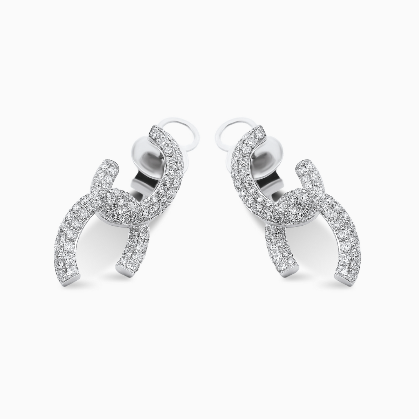 1.43ct Round Diamond Earrings