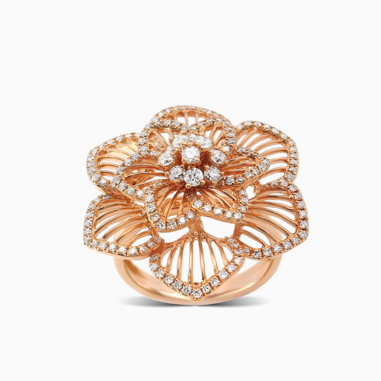 Floral Diamond Ring