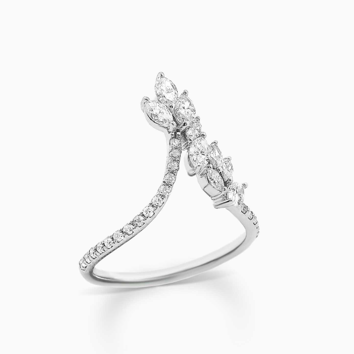 Sidestone 0.68ct Ring