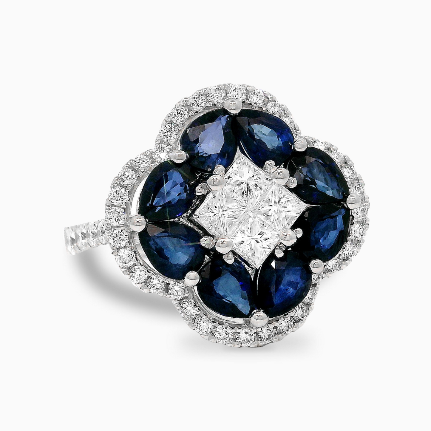 My Blue Flower Ring