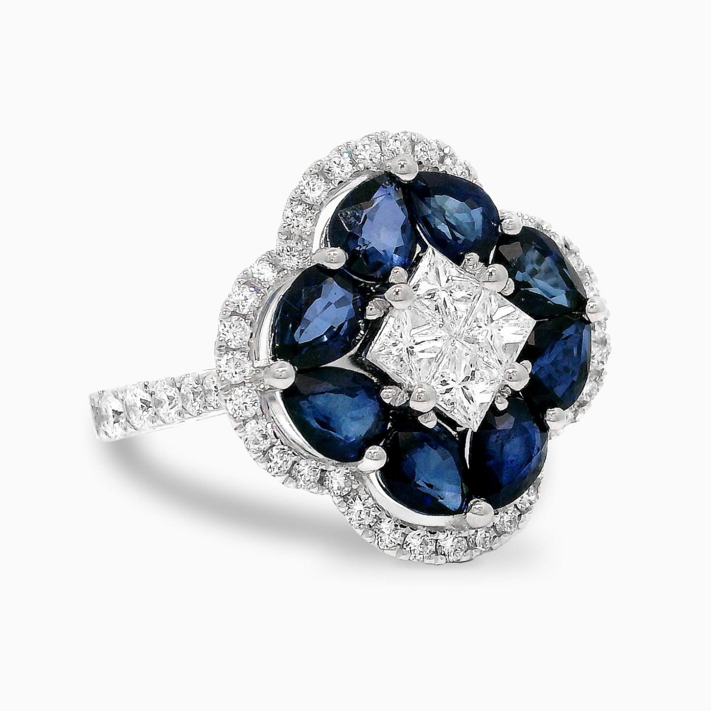 My Blue Flower Ring