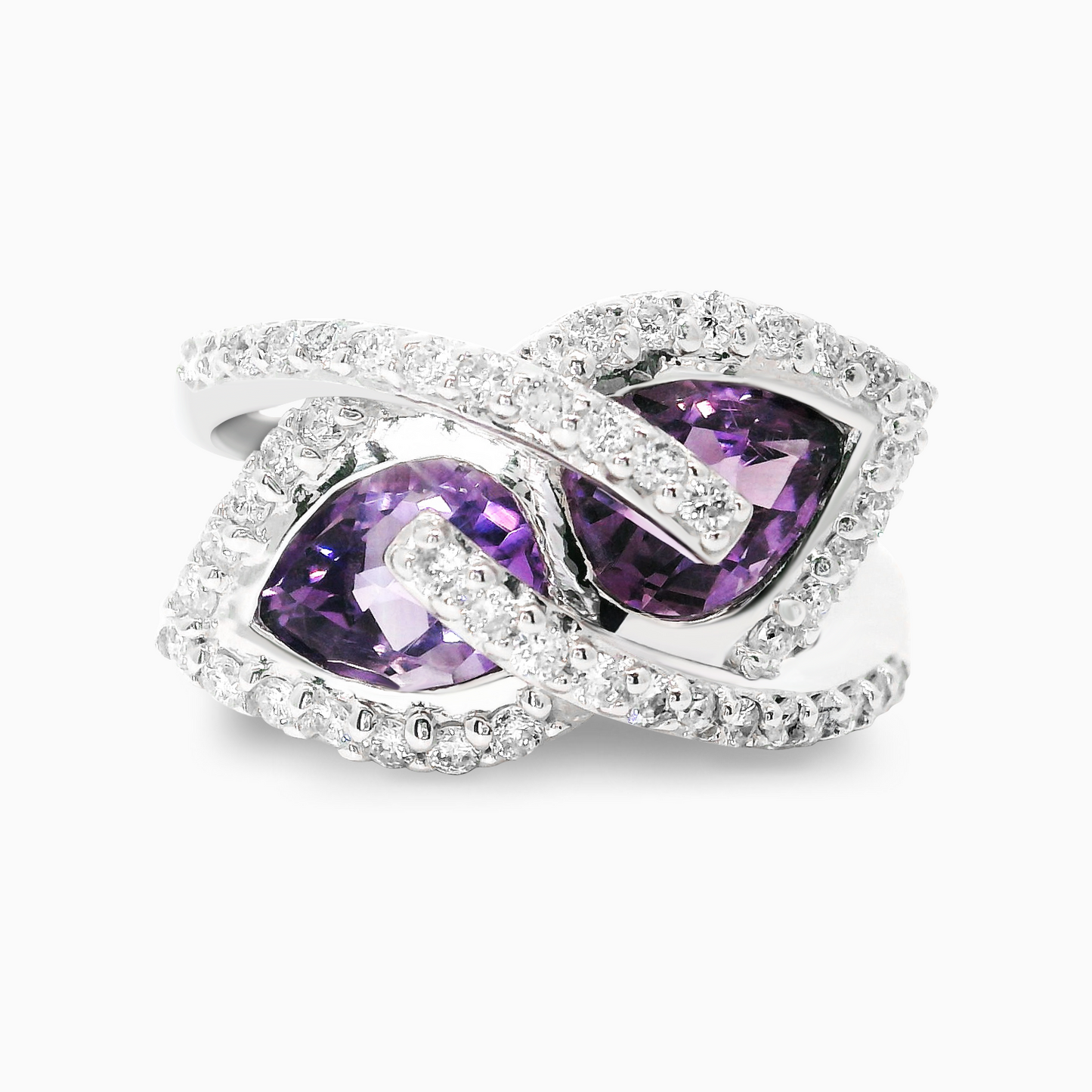 Amethyst Dews Ring