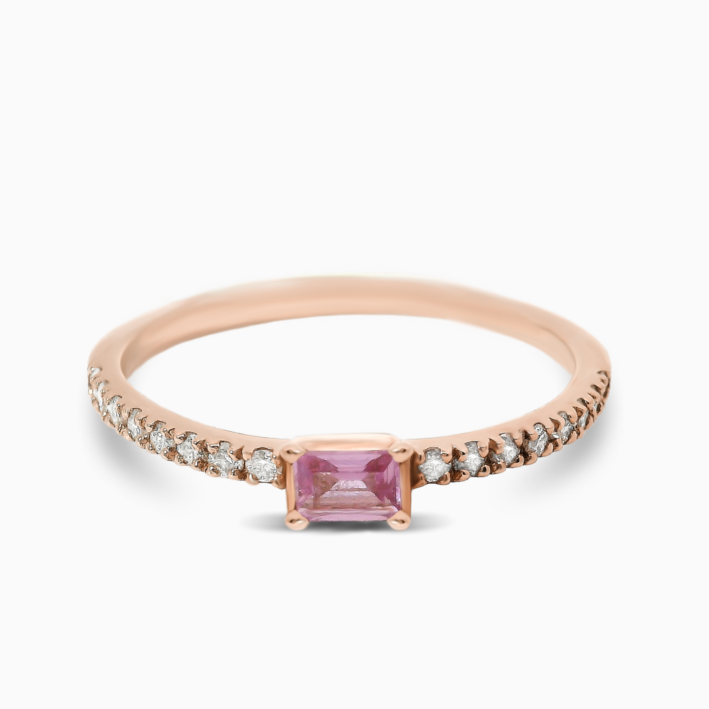 Rosalia Pink Sapphire Ring