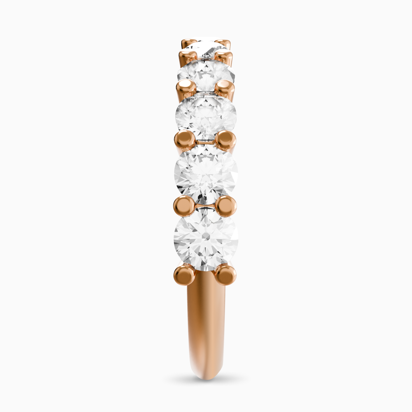 1.26ct Half Eternity Diamond Ring