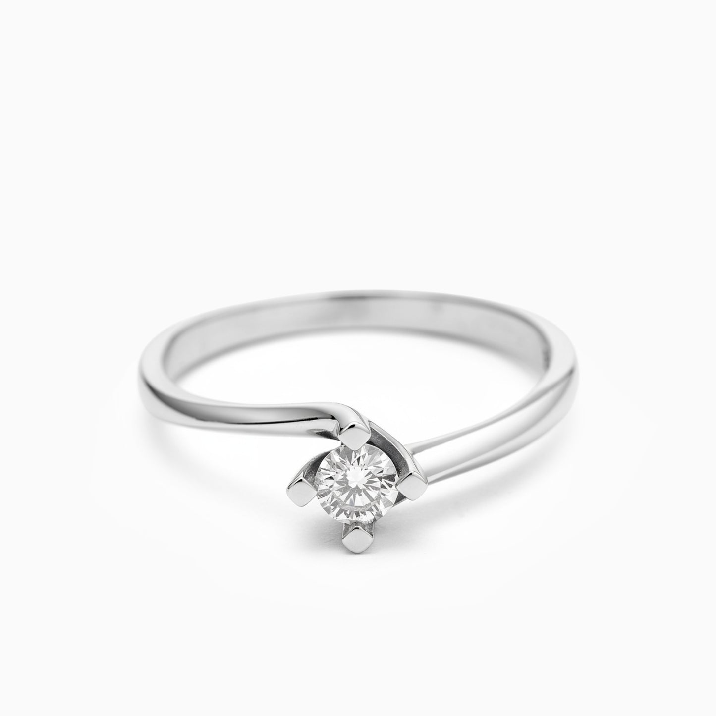 0.15ct Diamond Engagement Ring