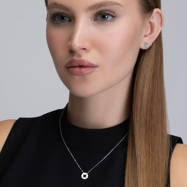Vals 0.01ct Kolye