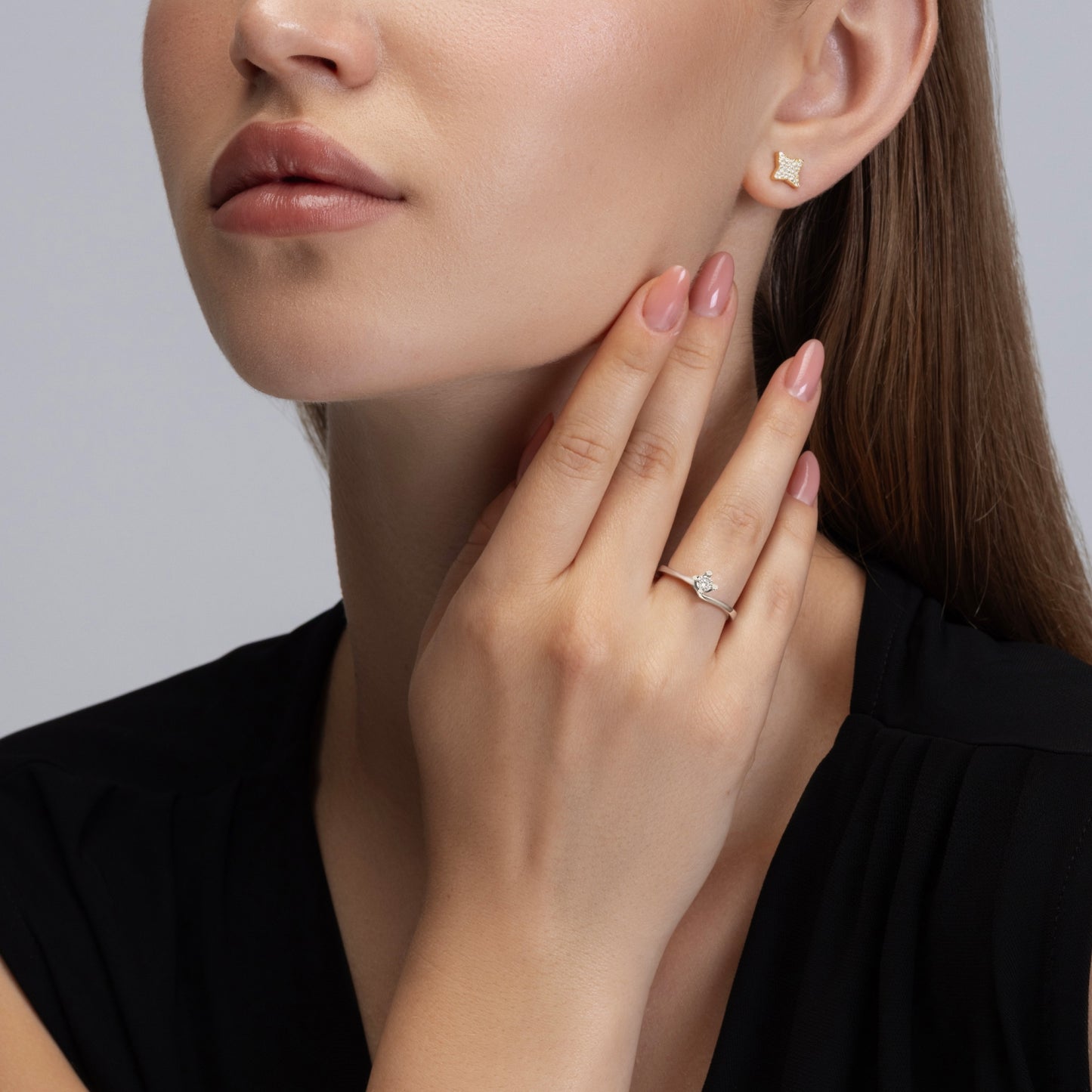 0.15ct Diamond Engagement Ring