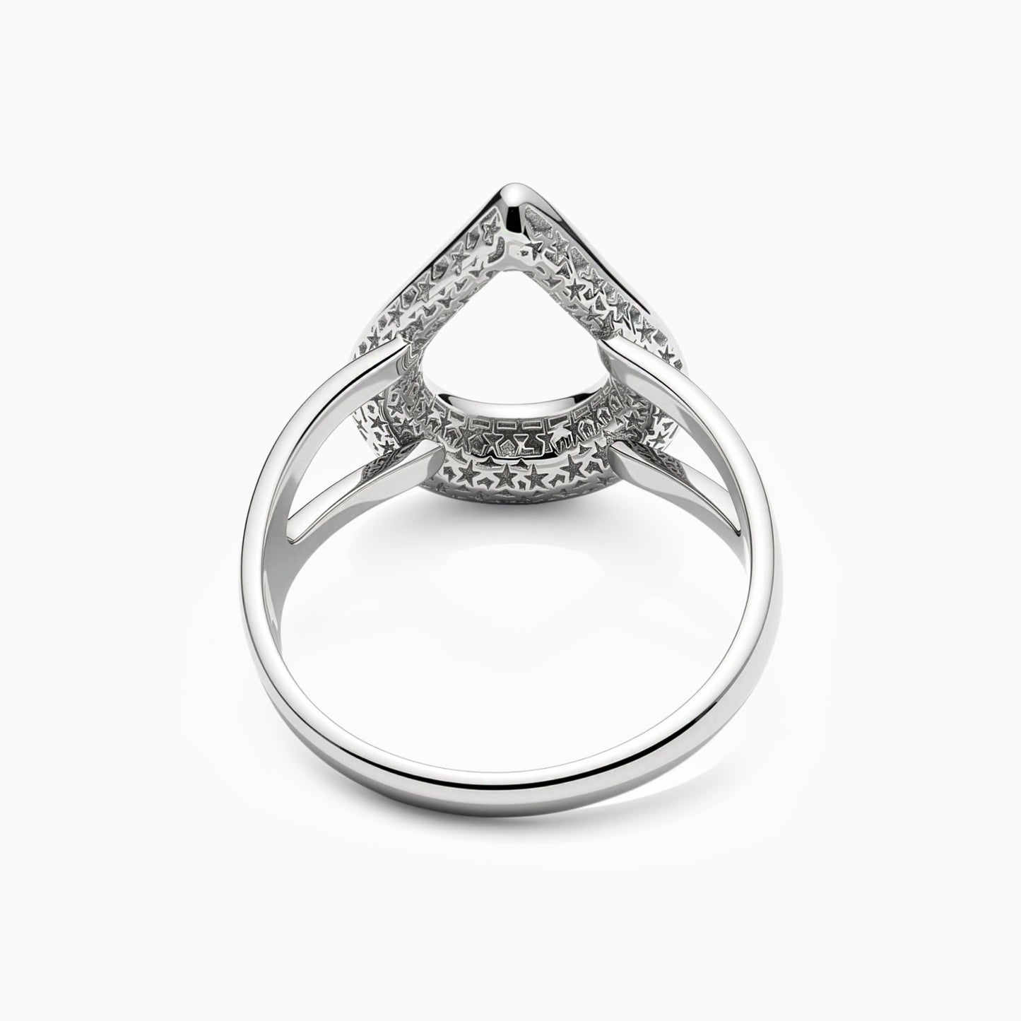Aeris Loop White Gold Ring