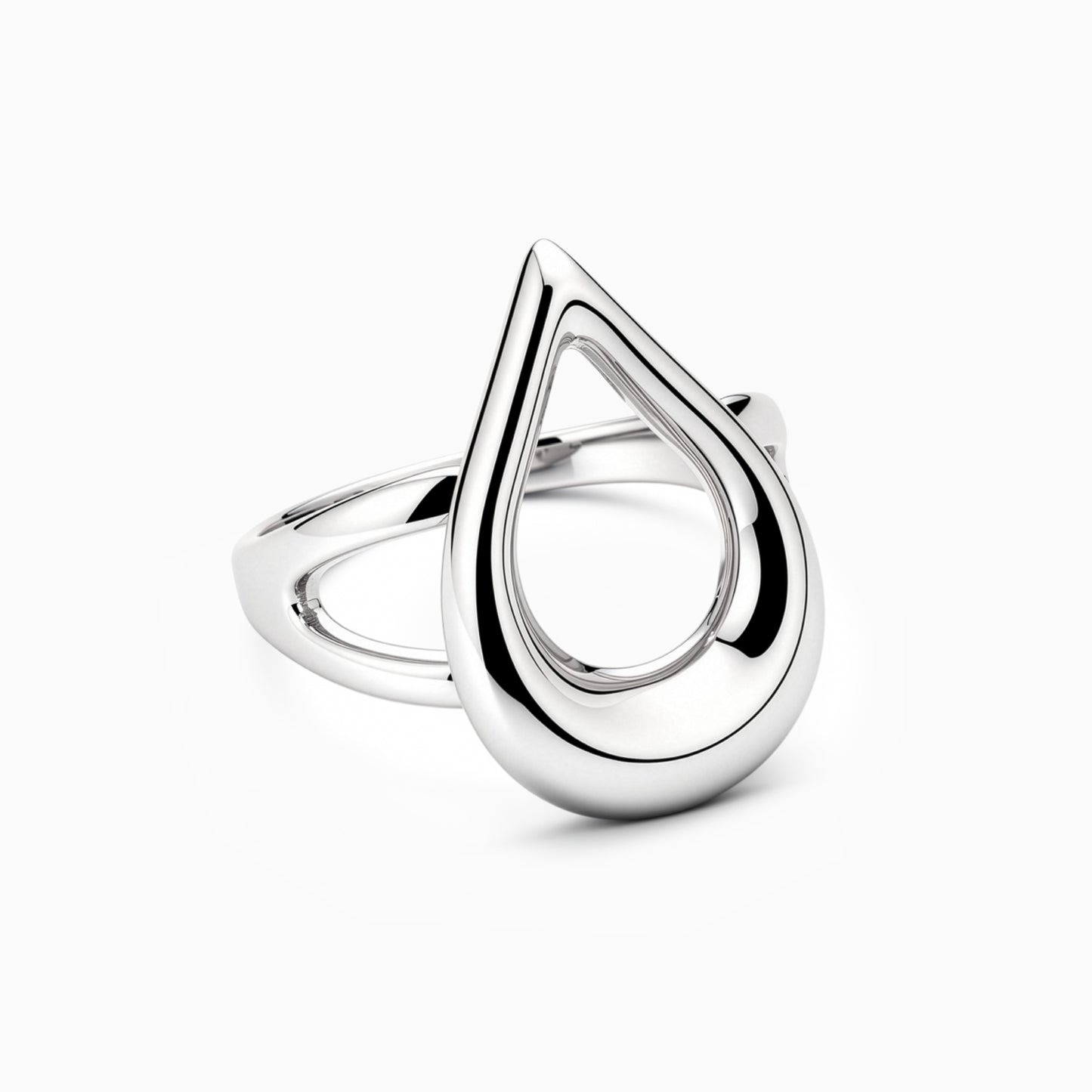 Aeris Loop White Gold Ring