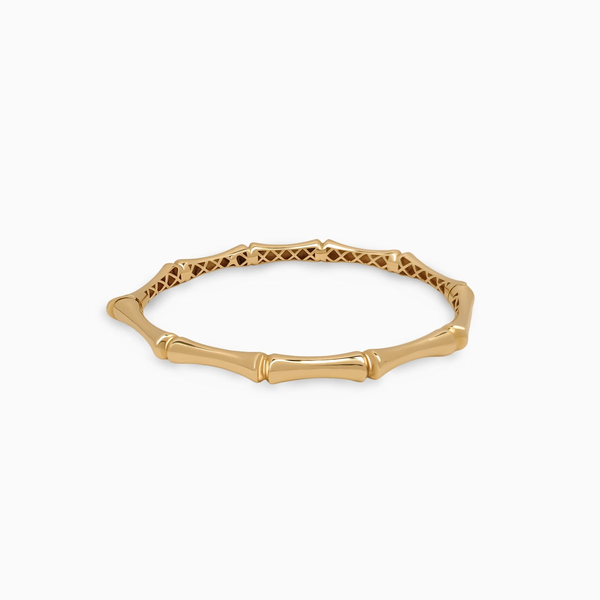 Kemik Tasarımlı Altın Bileklik