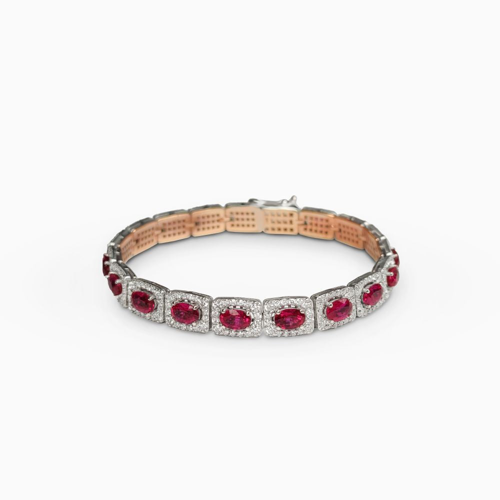 Crimson Cascade Bileklik