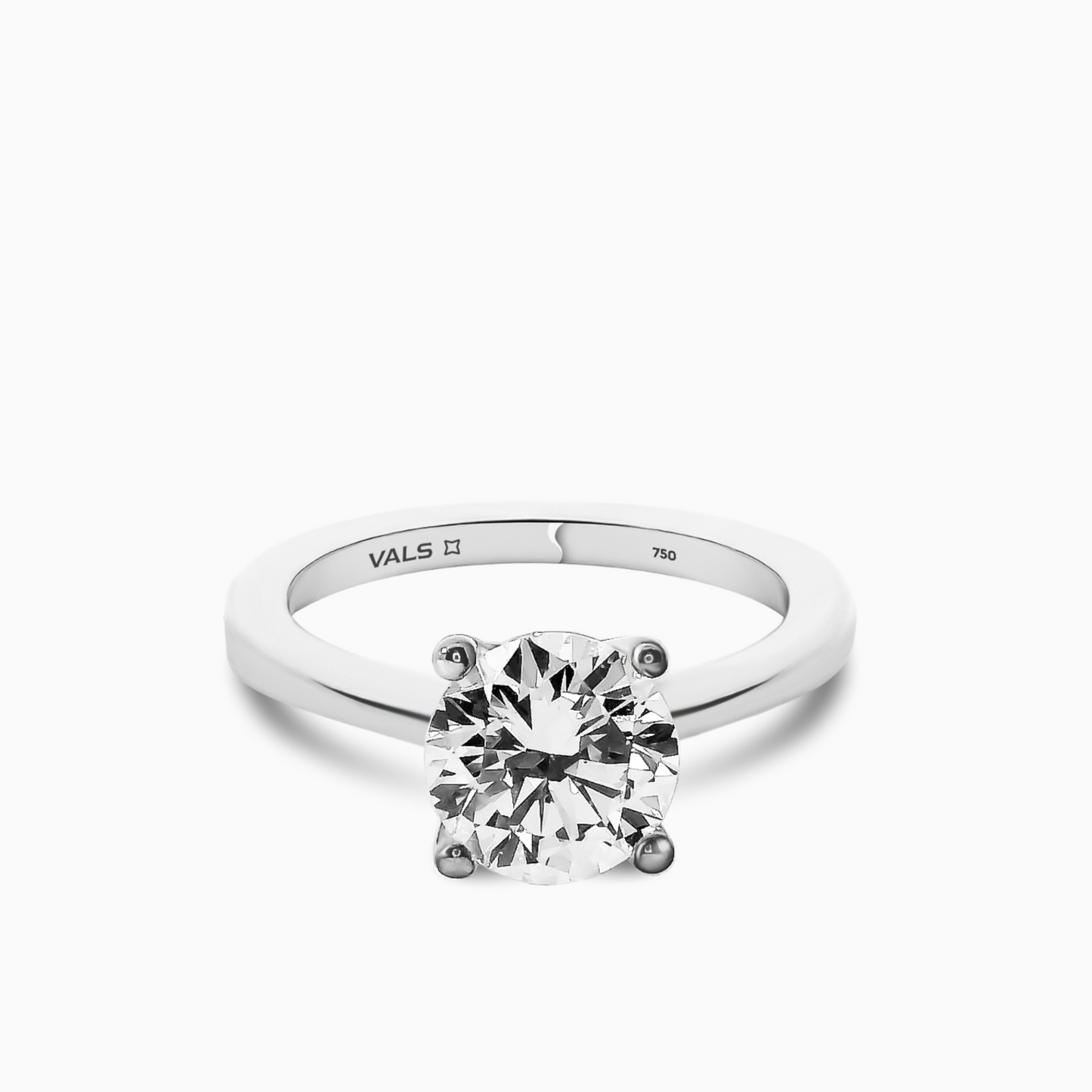 1.01ct E Color Diamond Engagement Ring