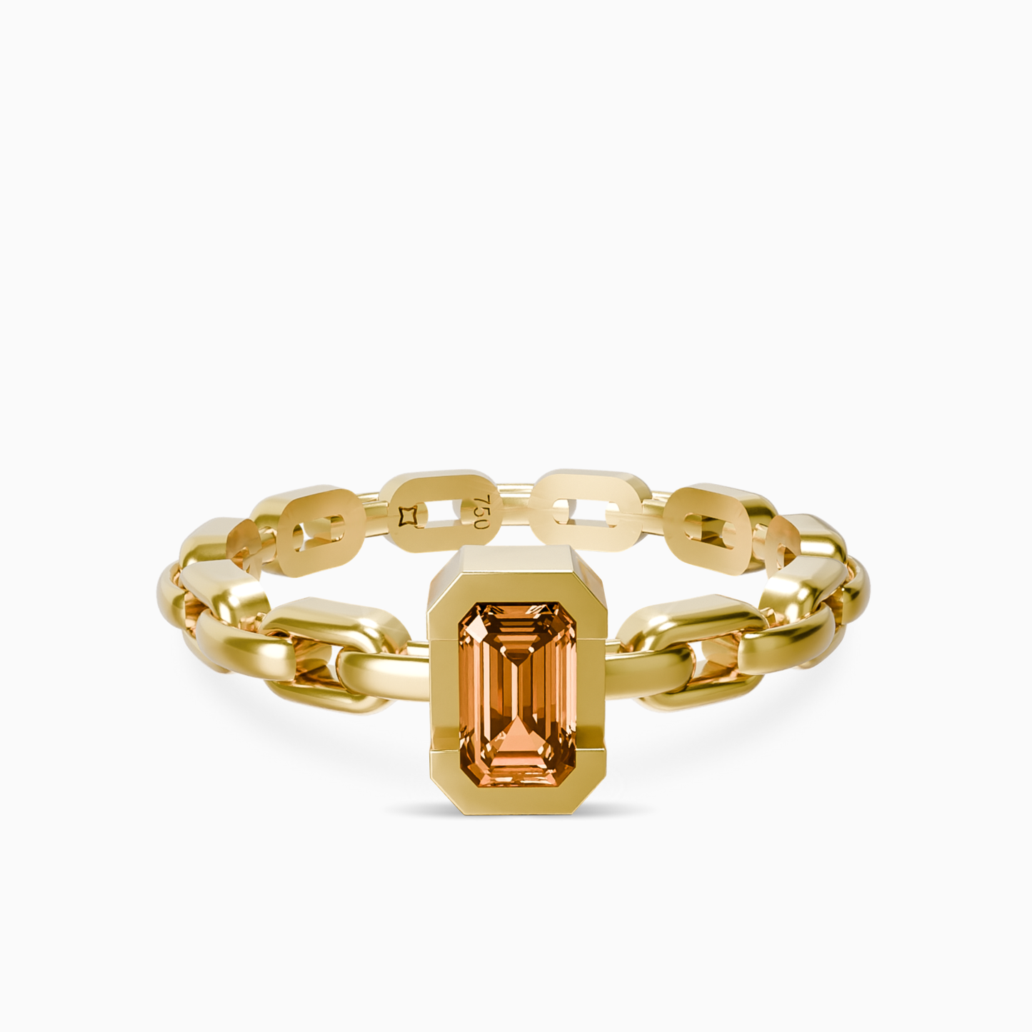 Orange Breeze Ring