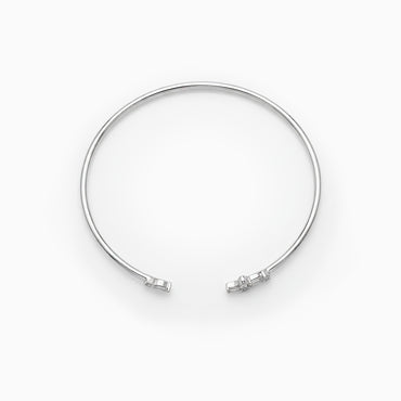 Гибкий браслет с бриллиантами