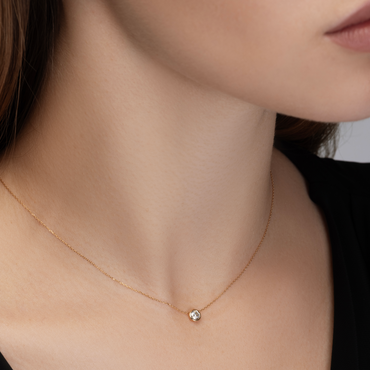 0.31ct Diamond Solitaire Necklace