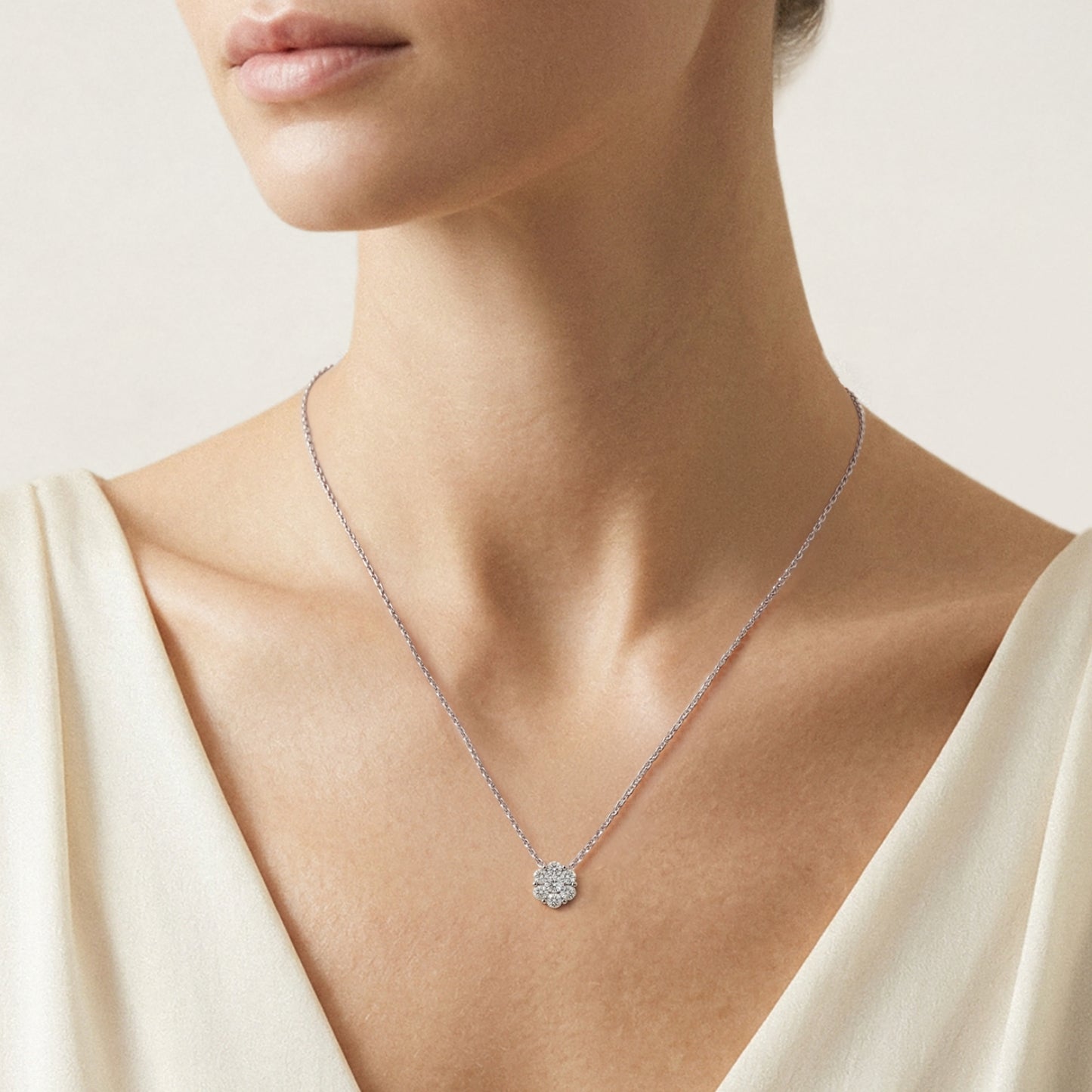0.33 Carat Diamond Necklace