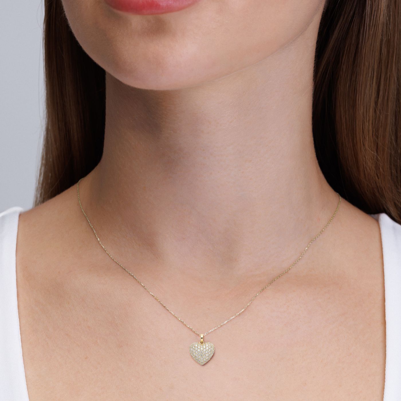 Luce Lieve Kalp Kolye Ucu