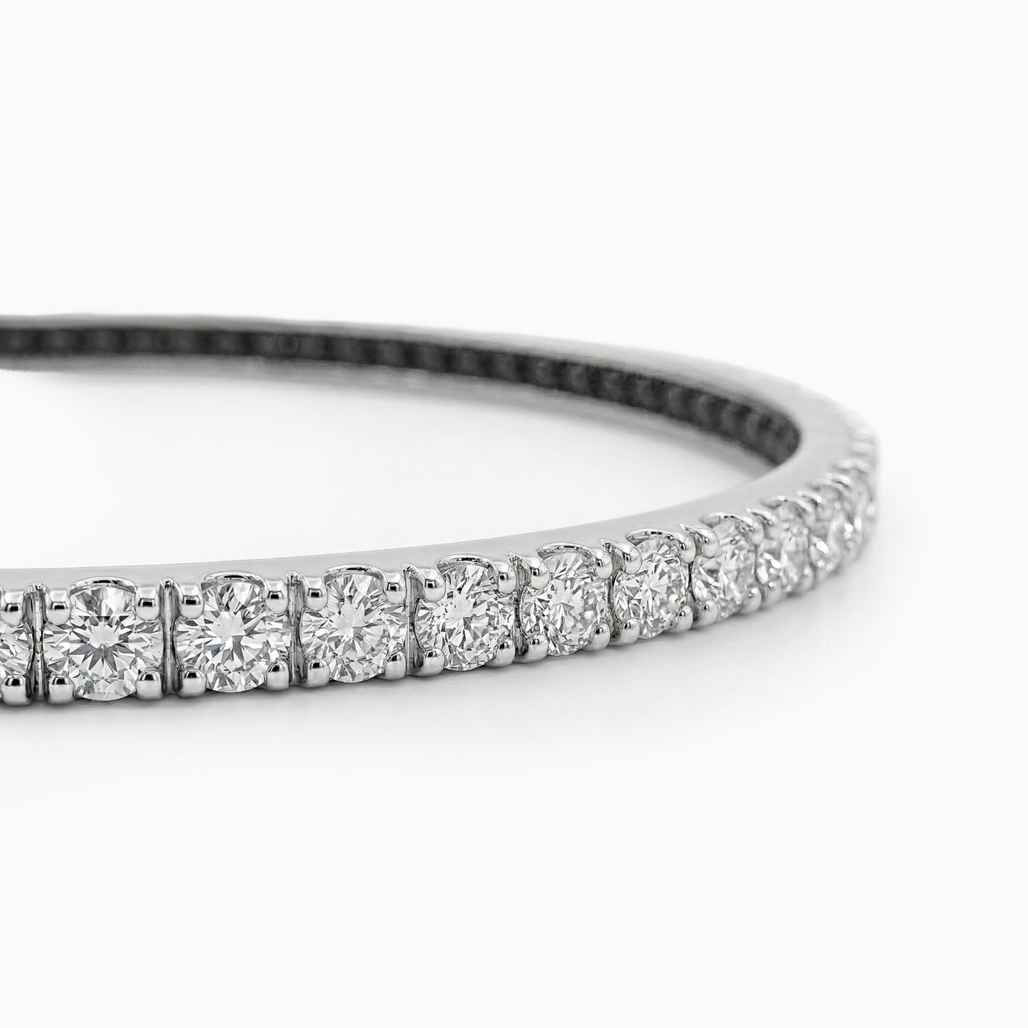 Diamond Hoop Earrings