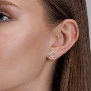 Marquise Cut Diamond Earrings