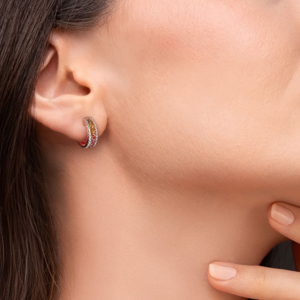 Aurora Sapphire Küpe